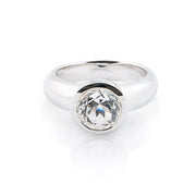 Sterlingsilber Ring Stein Cristal Quarz SR-700