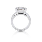 Sterlingsilber Ring Stein Cristal Quarz SR-706