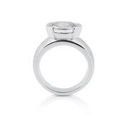 Sterlingsilber Ring Stein Cristal Quarz SR-706