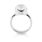 Sterlingsilber Ring Stein Cristal Quarz SR-710