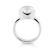 Sterlingsilber Ring Stein Cristal Quarz SR-710