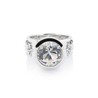 Sterlingsilber Ring Stein Cristal Quarz SR-708-50