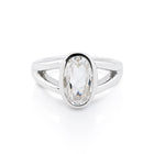 Sterlingsilber Ring Stein Cristal Quarz SR-704