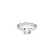 Sterlingsilber Ring Stein Cristal Quarz SR-142