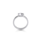 Sterlingsilber Ring Stein Cristal Quarz SR-142