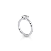Sterlingsilber Ring Stein Cristal Quarz SR-142