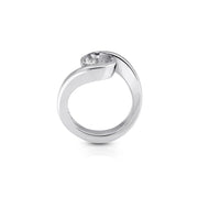 Sterlingsilber Ring Stein Cristal Quarz SR-164