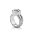 Sterlingsilber Ring Stein Cristal Quarz SR-175