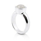 Sterlingsilber Ring Stein Cristal Quarz SR-700