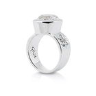 Sterlingsilber Ring Stein Cristal Quarz SR-708-50