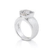 Sterlingsilber Ring Stein Cristal Quarz SR-706