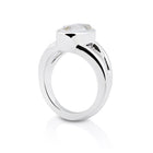 Sterlingsilber Ring Stein Cristal Quarz SR-704