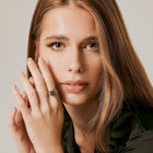 Sterlingsilber Ring mit Steinquarz SR-705