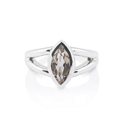 Sterlingsilber Ring mit Steinquarz SR-703