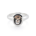 Sterling Silber Ring mit Steinquarz SR-713