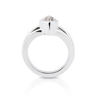 Sterlingsilber Ring mit Steinquarz SR-703