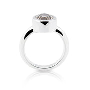 Sterling Silber Ring mit Steinquarz SR-713