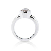 Sterlingsilber Ring mit Steinquarz SR-705