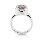Sterling Silber Ring mit Steinquarz SR-711