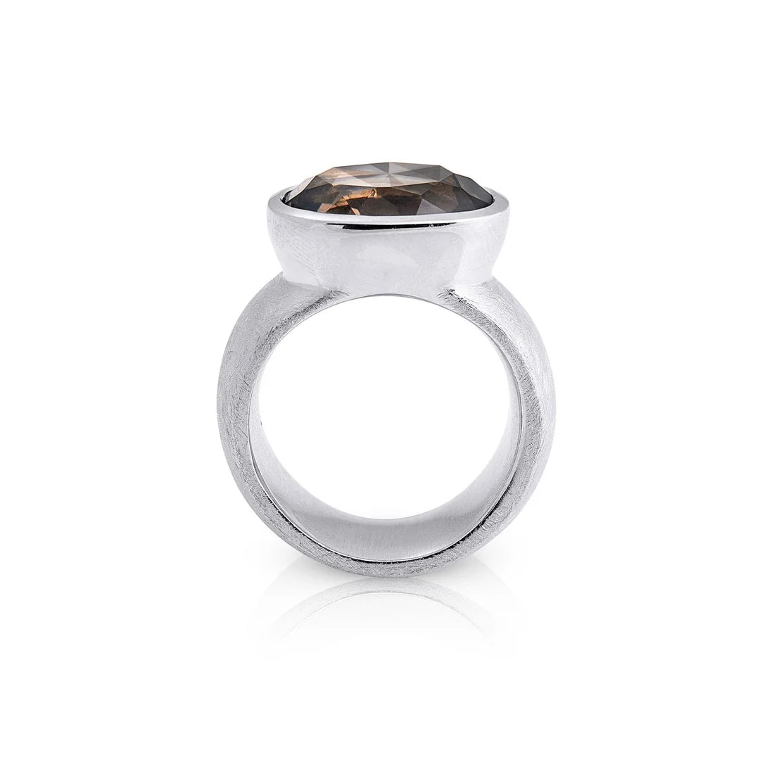 Sterlingsilber Ring mit Steinquarz SR-159-1