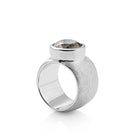 Sterlingsilber Ring mit Steinquarz SR-169