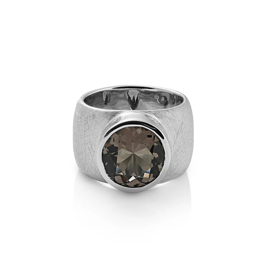 Sterlingsilber Ring mit Steinquarz SR-169-1
