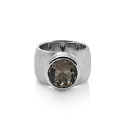 Sterlingsilber Ring mit Steinquarz SR-169