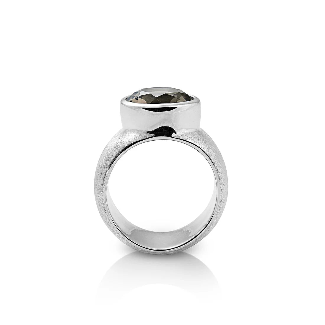 Sterlingsilber Ring mit Steinquarz SR-169-1