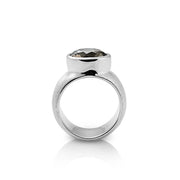 Sterlingsilber Ring mit Steinquarz SR-169