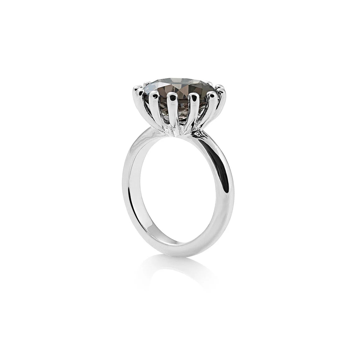 Sterlingsilber Ring mit Steinquarz SR-172-1