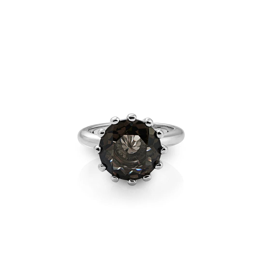Sterlingsilber Ring mit Steinquarz SR-172-1