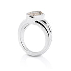 Sterlingsilber Ring mit Steinquarz SR-705