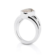 Sterlingsilber Ring mit Steinquarz SR-705