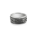 Ring aus Sterlingsilber mit gewickelten Drähten M R-159