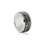 Ring aus Sterlingsilber mit gewickelten Drähten M R-159