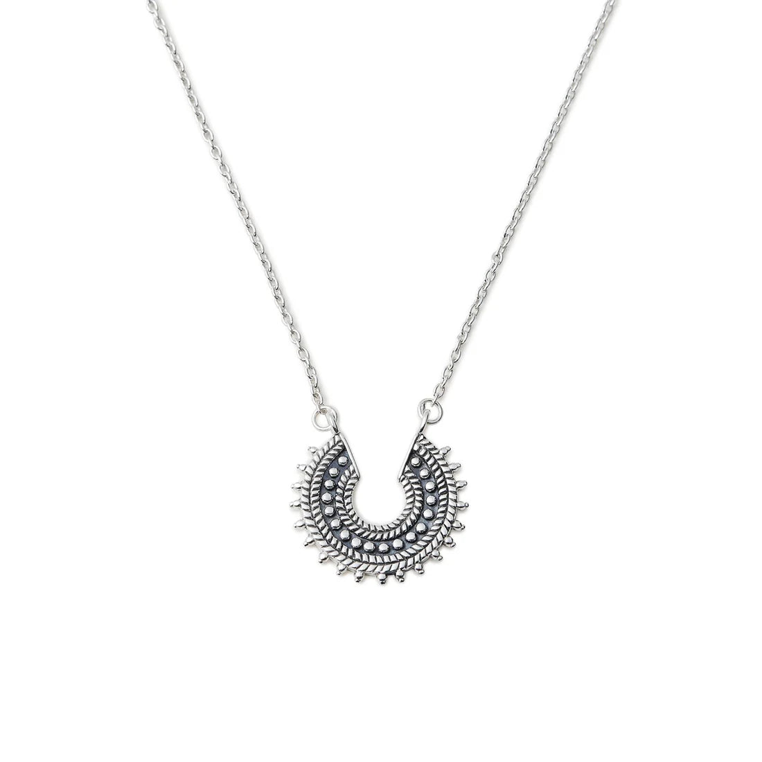 Halskette aus Sterlingsilber im Ethno-Stil NE-10028P