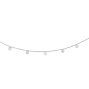 Halskette aus Sterlingsilber bestehend aus kleinen Anhängern Charm's NE-10022P