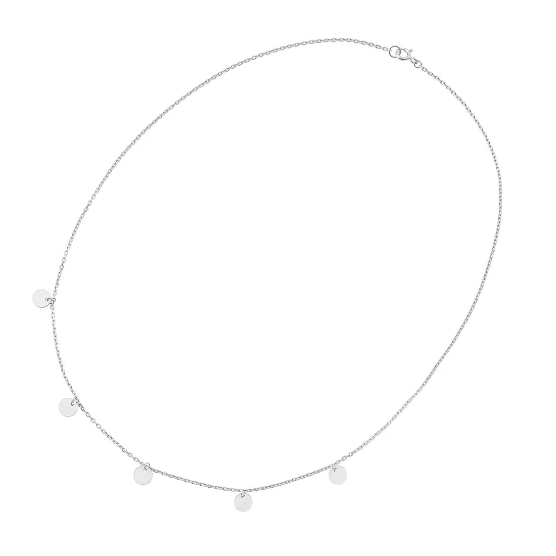 Halskette aus Sterlingsilber bestehend aus kleinen Anhängern Charm's NE-10022P