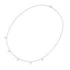 Halskette aus Sterlingsilber bestehend aus kleinen Anhängern Charm's NE-10022P