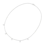 Halskette aus Sterlingsilber bestehend aus kleinen Anhängern Charm's NE-10022P