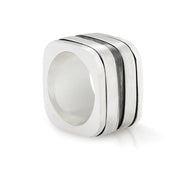 Massiver L-Ring aus Sterlingsilber im Mumien-Stil R-93