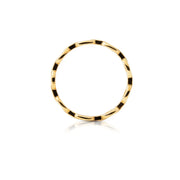 Ring aus vergoldetem Sterlingsilber mit maritimen Gliedern RI-10013GP