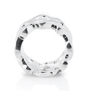 Ring aus Sterlingsilber in Form einer Kette 20-1027