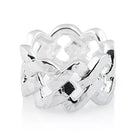 Ring aus Sterlingsilber in Form einer Kette 20-1027