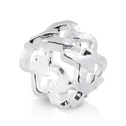 Ring aus Sterlingsilber in Form einer Kette 20-1027
