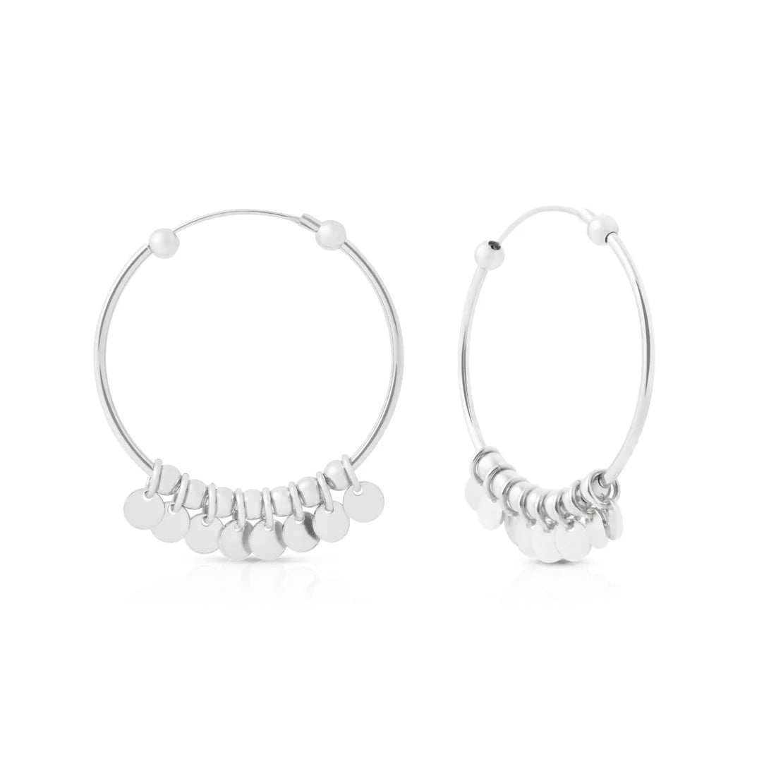 Ohrringe aus Sterlingsilber im Ethno-Stil EA-10114P