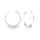 Ohrringe aus Sterlingsilber im Ethno-Stil EA-10114P