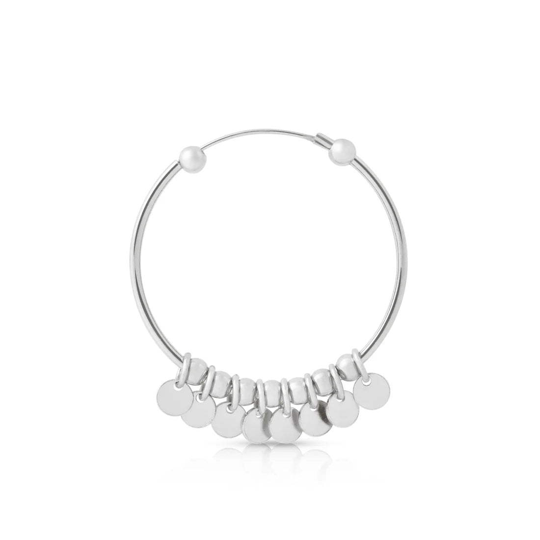 Ohrringe aus Sterlingsilber im Ethno-Stil EA-10114P