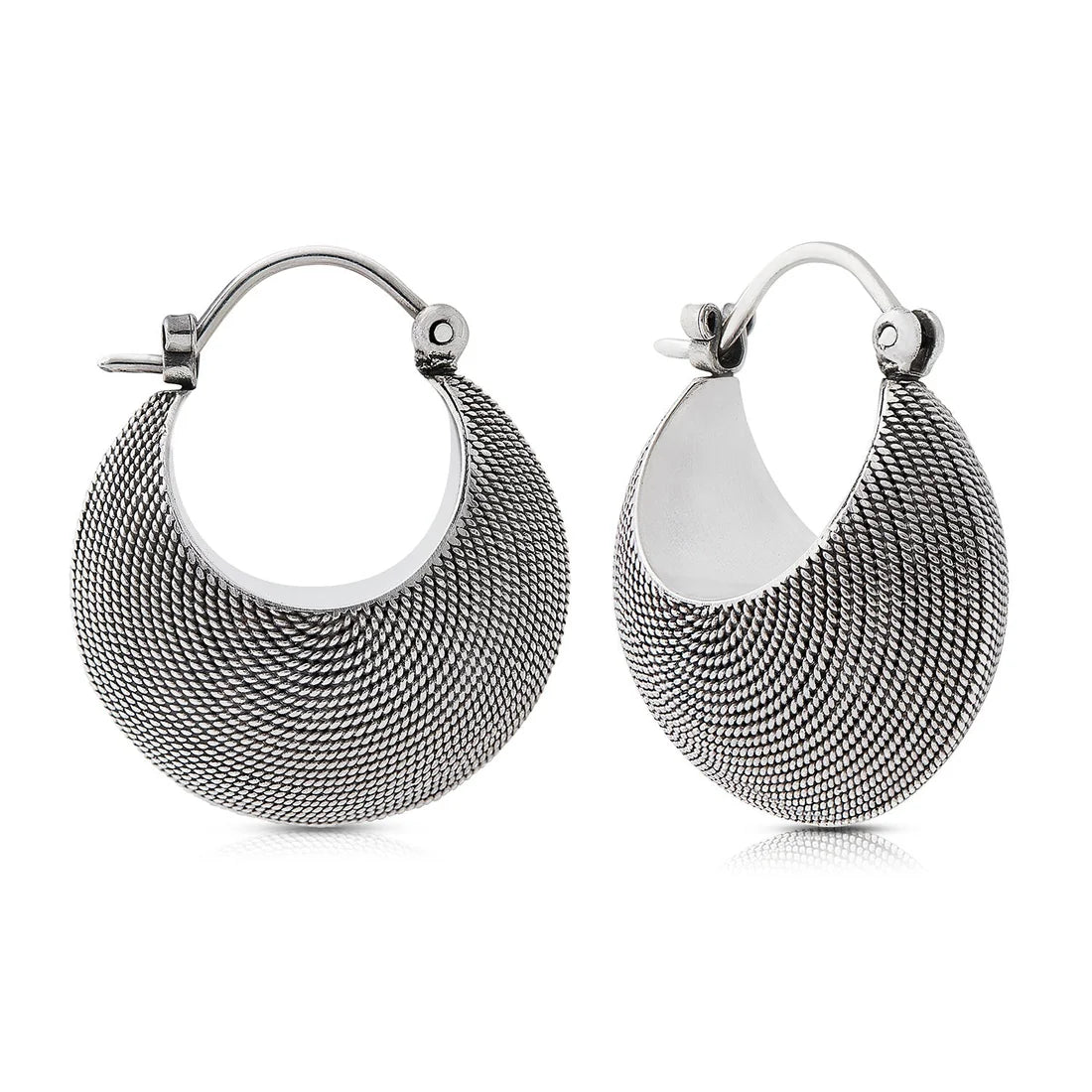Ohrringe aus Sterlingsilber im Ethno- und Orientstil E-1635