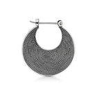 Ohrringe aus Sterlingsilber im ethnoetruskischen Stil oxidiert E-1544
